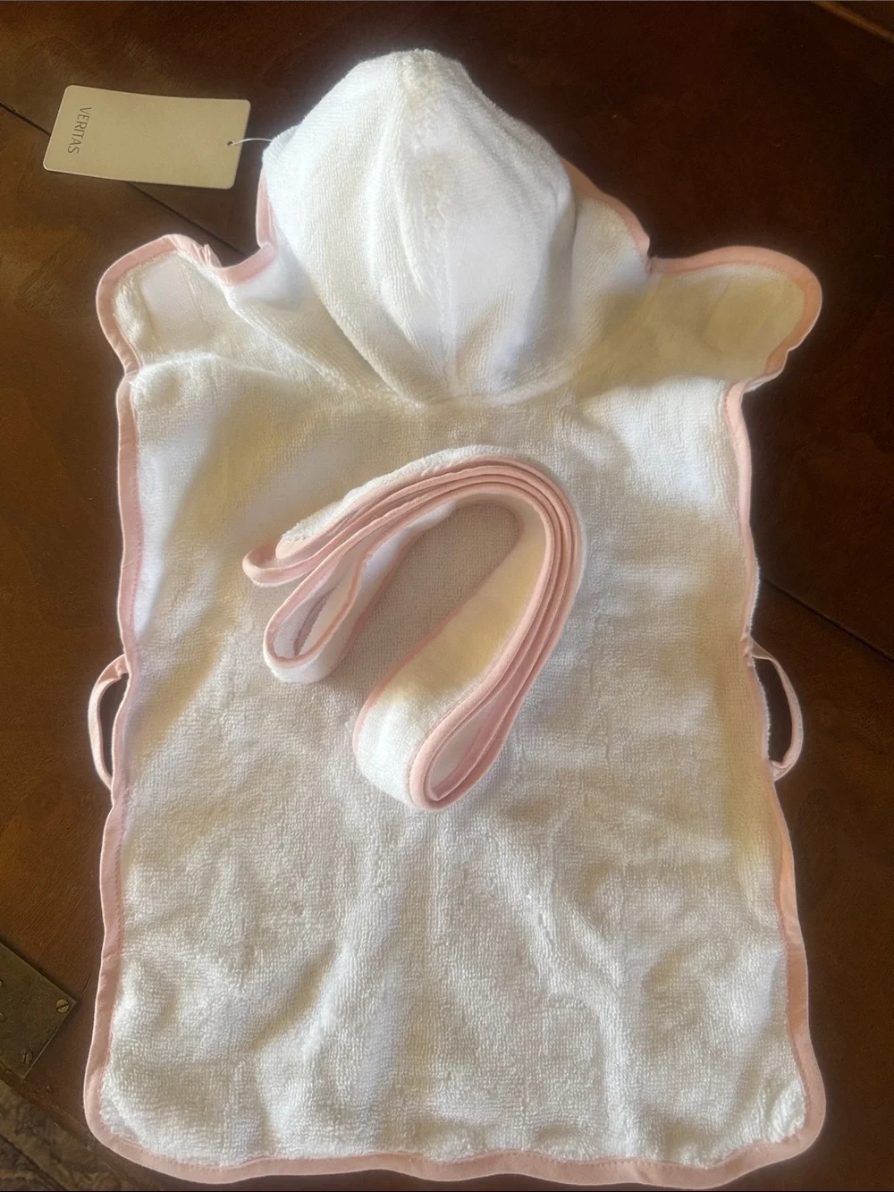 Veritas Terry Dog Robe for Small Dogs - NWT!
